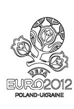 coloring page Euro 2012